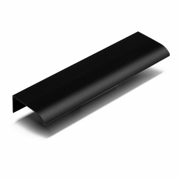 Ручка торцевая L=150 мм м/о 128 мм цвет черный