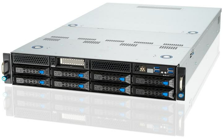 Сервер в корпусе высотой 2U Никс aS9600/pro2U S924F2Ri Xeon Silver 4314/256 ГБ/2 x 4 Тб HDD/Aspeed AST2600