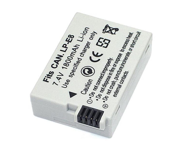 Аккумулятор для фотоаппарата Canon LP-E8 PL813G.356 7,4V 1800mAh код mb077137