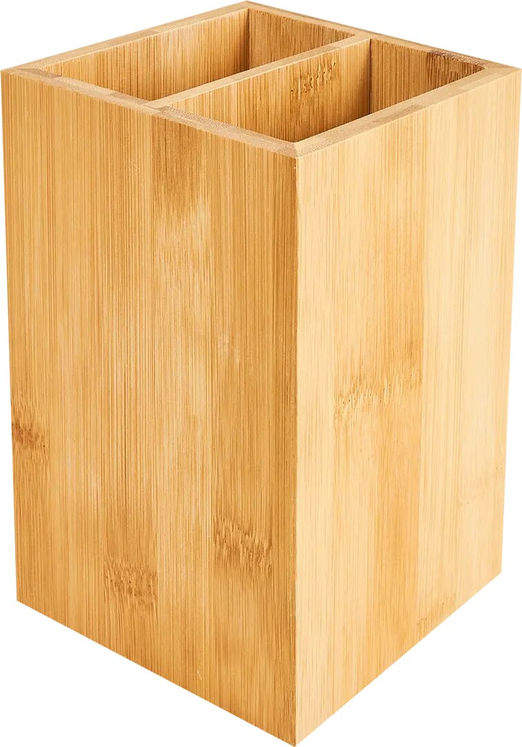 фото Подставка для кухонных принадлежностей Delinia бамбук