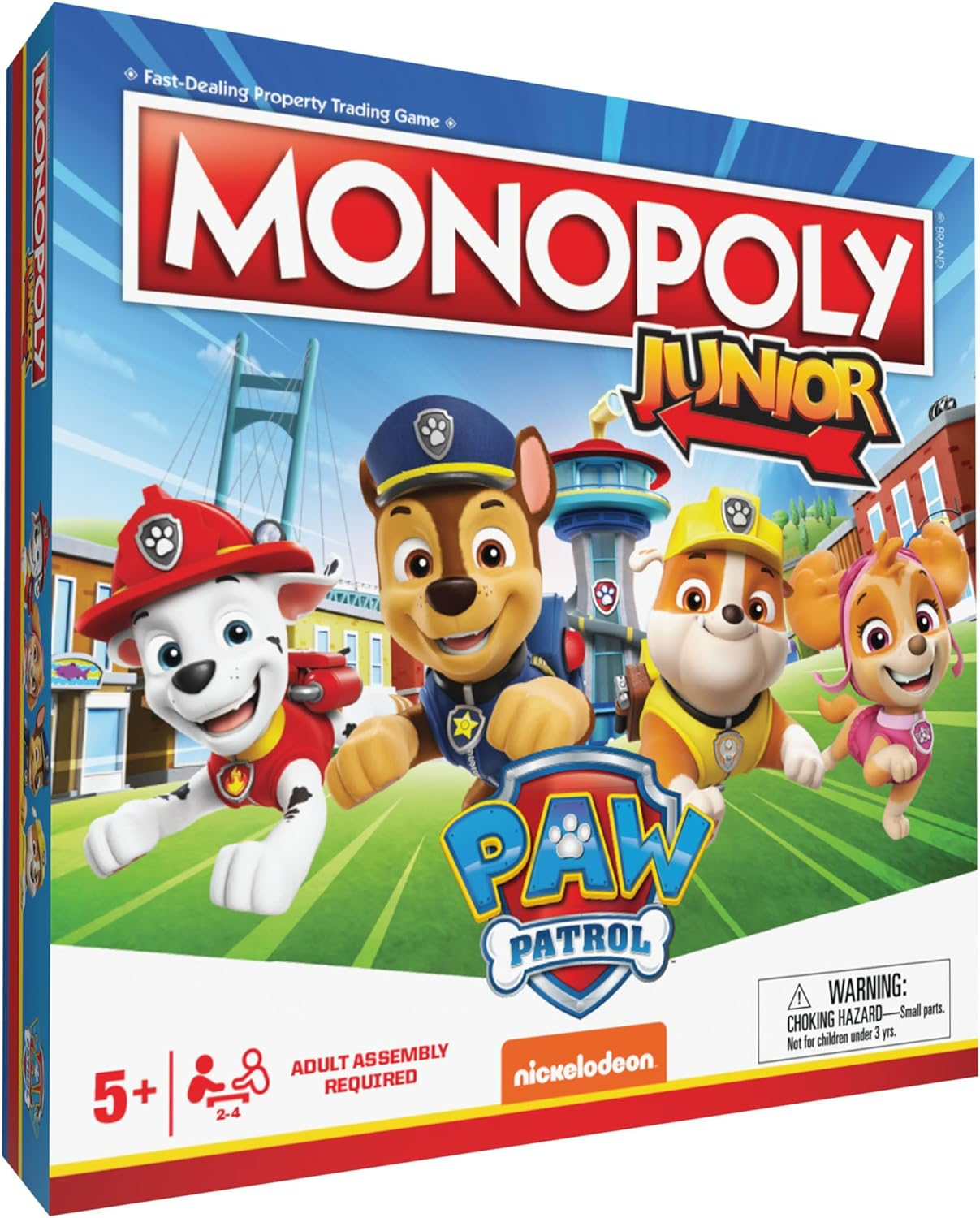 Настольная игра Monopoly Junior PAW Patrol (на англ. яз.) WM04163-EN1-6