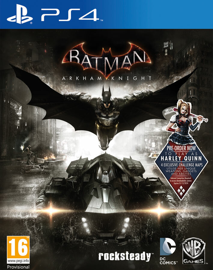 Игра Batman: Arkham Knight (Рыцарь Аркхема) (PS4) (русские субтитры)