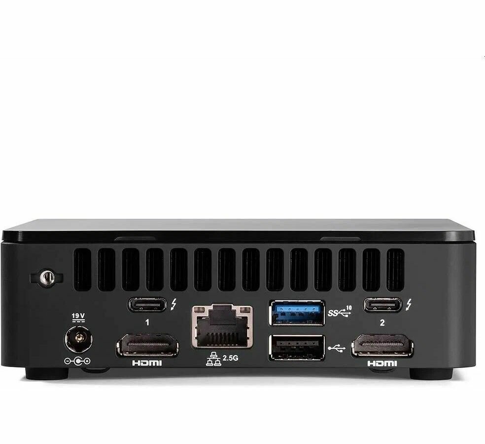 Платформа Intel NUC 12 Pro i7-1260P, 2*DDR4 SO-DIMM (3200), 2*M.2, Iris Xe Graphics, 2.5Glan, WiFi, BT, 2*HDMI, 2*DP (USB Type-C), 4*U - фото №1