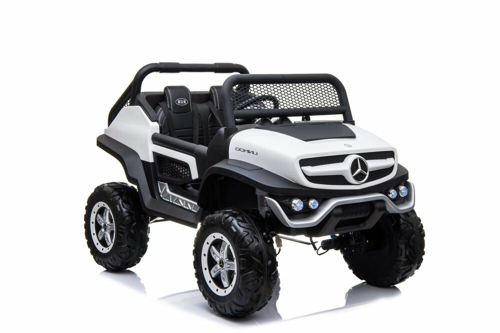 Детский электромобиль Mercedes-Benz Unimog Concept (P555BP) белый (RiverToys)