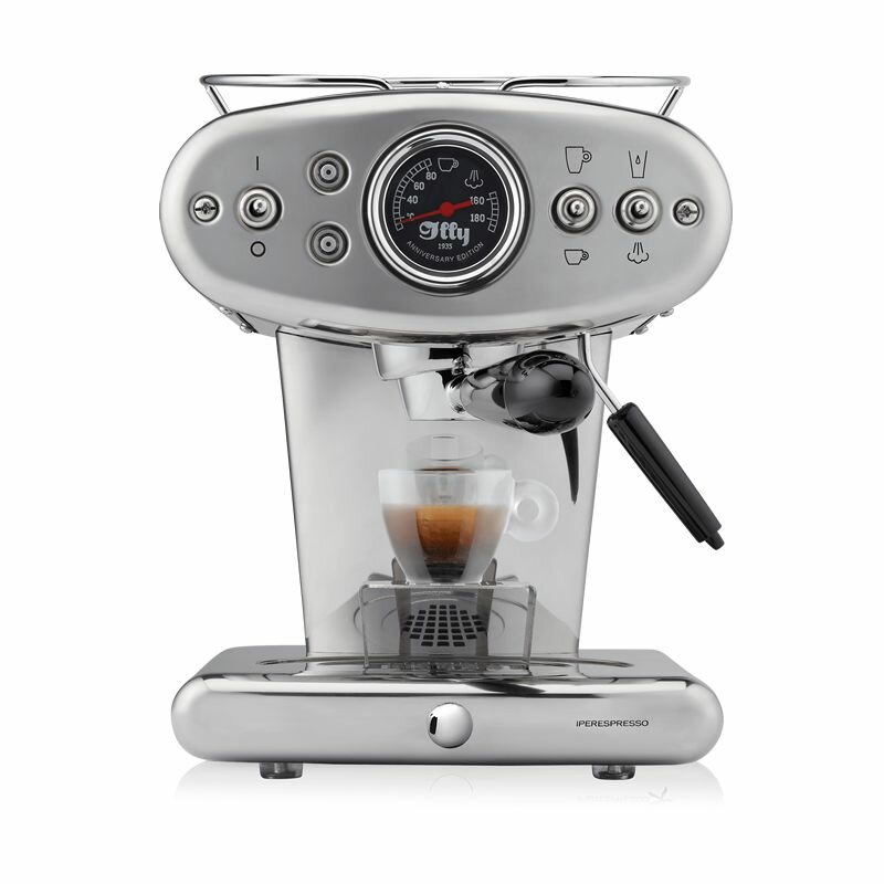 Капсульная кофемашина illy X1 Iperespresso Anniversary 1935 (Grey) - фотография № 1