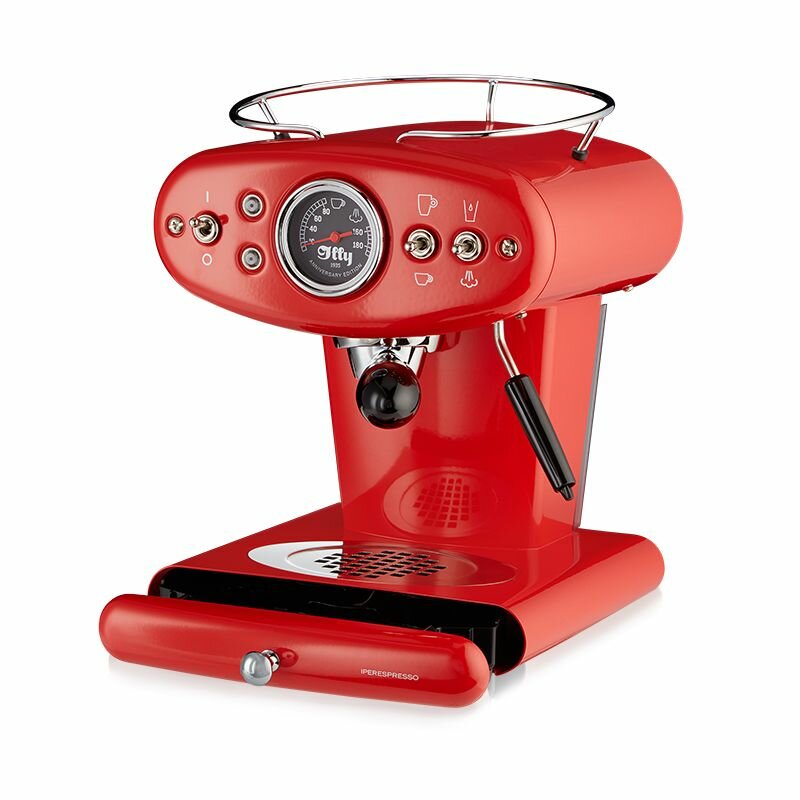 Капсульная кофемашина illy X1 Iperespresso Anniversary 1935 (Red) - фотография № 4