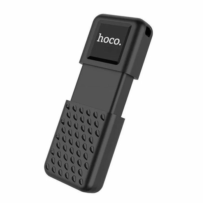 Флешка Hoco UD6 Intelligent, 32 Гб, USB2.0, чт до 30 Мб/с, зап до 10 Мб/с, чёрная (комплект из 3 шт)