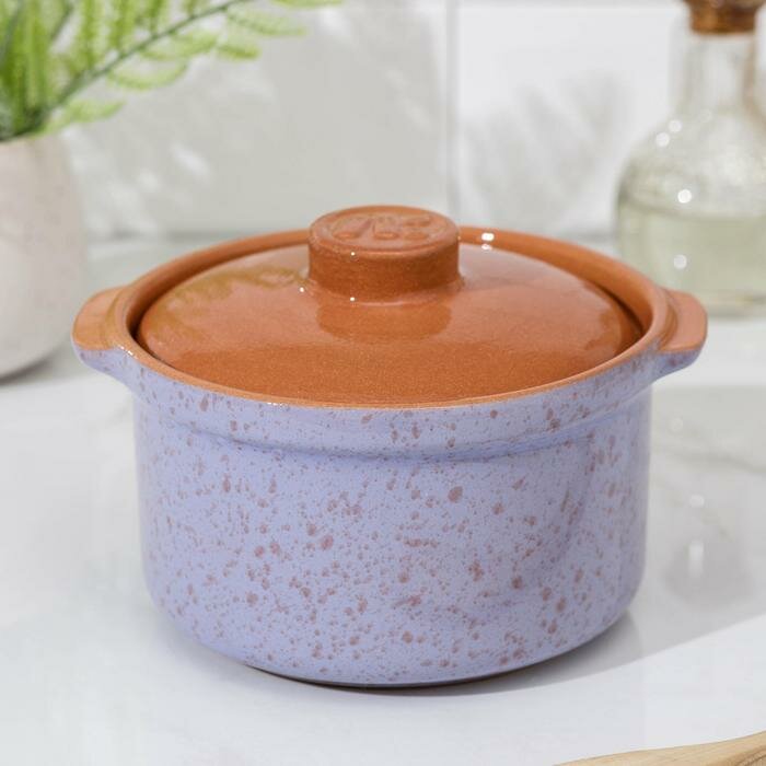 фото Сотейник ColorLife, 1 л, цвет сиреневый