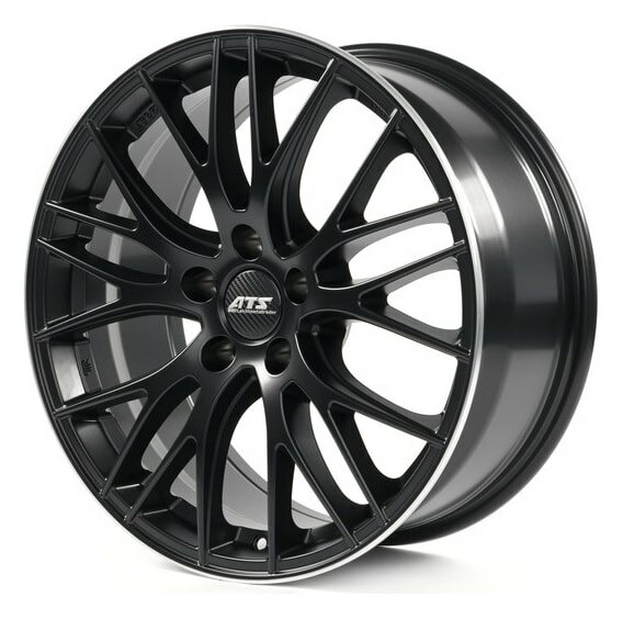 ATS Perfektion 17X8J 5X112 ET45 DIA70.1 Racing Black Lip Polished