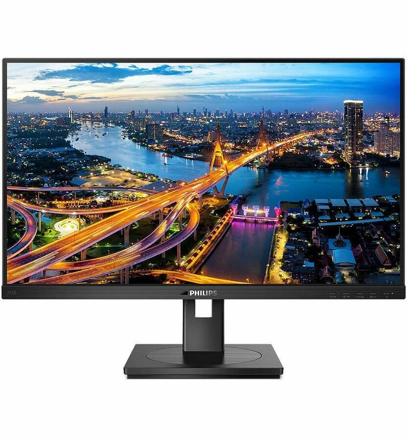 Монитор Philips 23.8" 243B1 Black