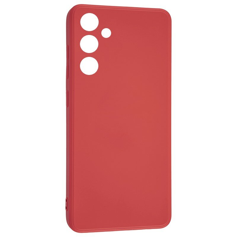 Чехол силиконовый для Samsung Galaxy A54 (5G), good quality, с защитой камеры, красный