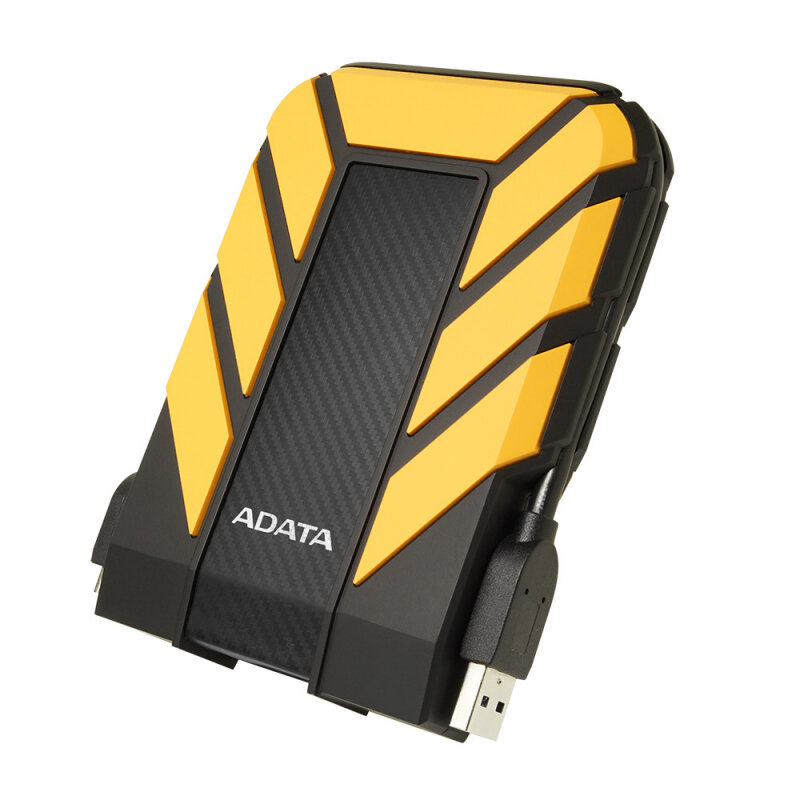 Внешний жесткий диск ADATA HD710 Pro, 1 ТБ, USB 3.2 Gen 1 (AHD710P-1TU31-CYL) желтый