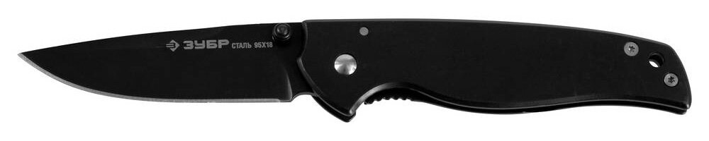 ЗУБР Оберег 170 мм лезвие 70 мм стальная рукоятка складной нож (47701)