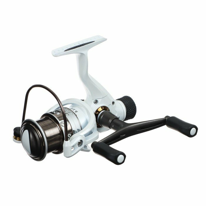 Катушка б/ин Namazu White Fish WF3000, 4+1 подшипник, 5.1:1, металлическая шпуля + запасная графитовая