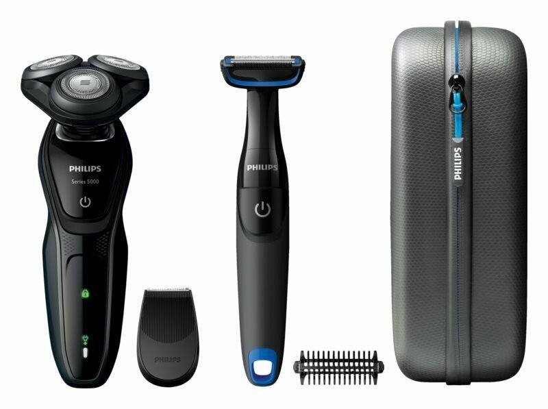 Электробритва Philips S5082/64 AquaTouch + Bodygroom, Нидерланды - фотография № 1