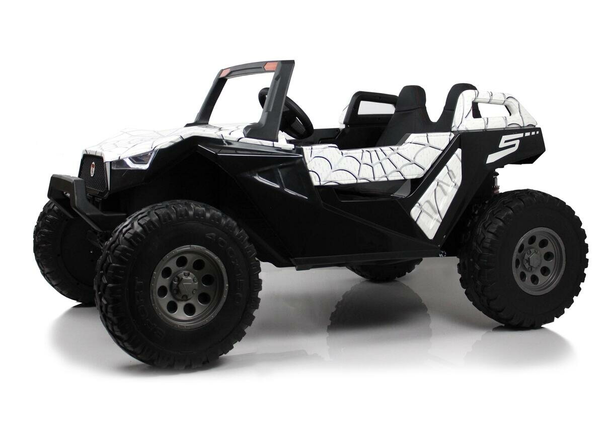 Детский электромобиль A707AA 4WD белый Spider (RiverToys)