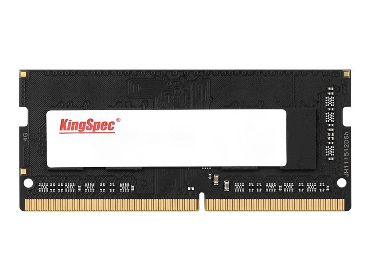 Модуль оперативной памяти KingSpec SO-DIMM DDR4 4ГБ PC4-21300 2666MHz 1.2V CL17 KS2666D4N12004G