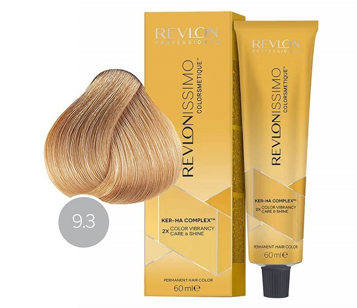 Revlon Professional Revlonissimo Colorsmetique Краска для волос оттенок 9-3 (очень светлый блондин золотой)