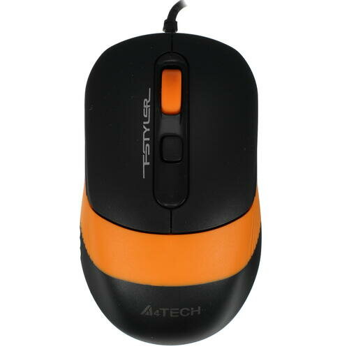 Мышь A4Tech FstylerFM10Black/Orange