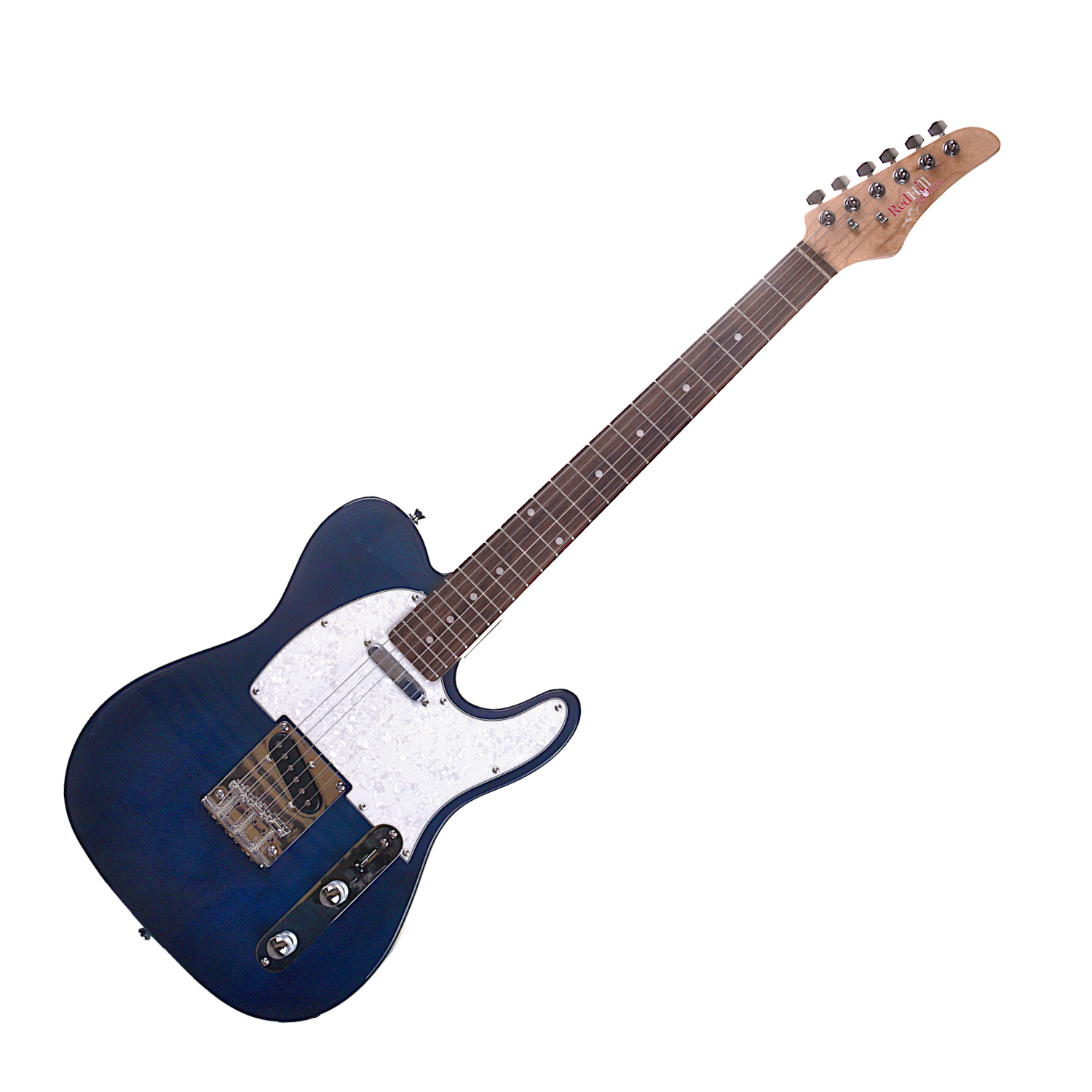 REDHILL TLX100 TBLS - электрогитара, Telecaster, S-S, тополь/клен, цвет голубой санбёрст