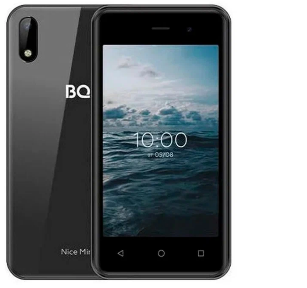 Смартфон BQ 4030G Nice Mini 1/16 ГБ, micro SIM+nano SIM, темно-серый