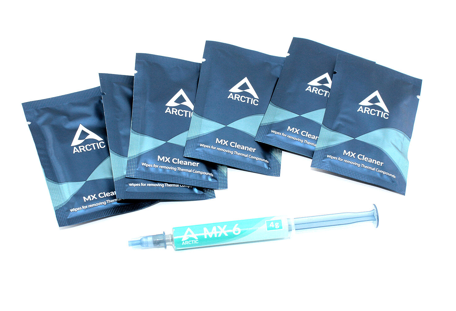 Термопаста Arctic Cooling MX-6 Thermal Compound 4г. с очистителем MX Cleaner