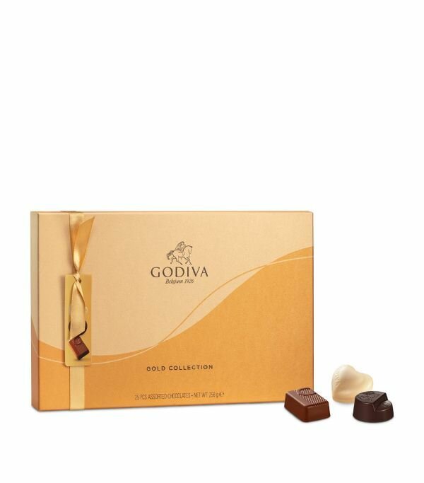 Набор шоколадных конфет Godiva Gold Selection, 258г - фотография № 4