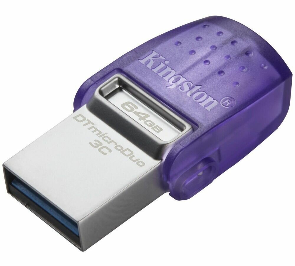 Флешка Kingston 64Gb DTDUO3CG3/64GB USB Type-C 3.2 Gen 1/USB 3.2 Gen 1