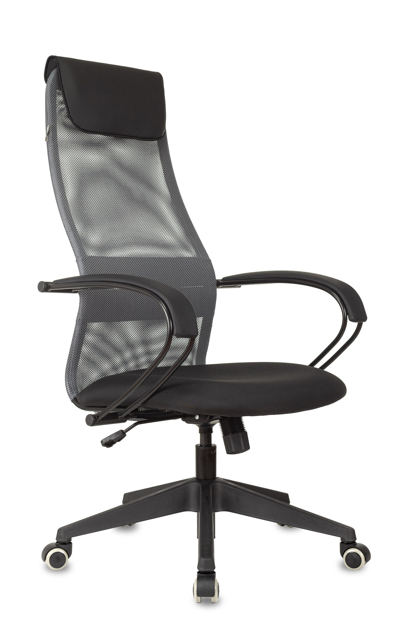 Кресло руководителя Бюрократ CH-607 обивка: сетка/ткань цвет: темно-серый/черный Neo Black