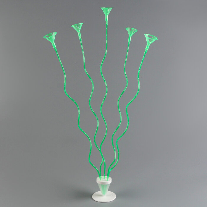 фото Набор «волна», палочка+держатель+подставка, набор 5 шт., зелёный, 10062271