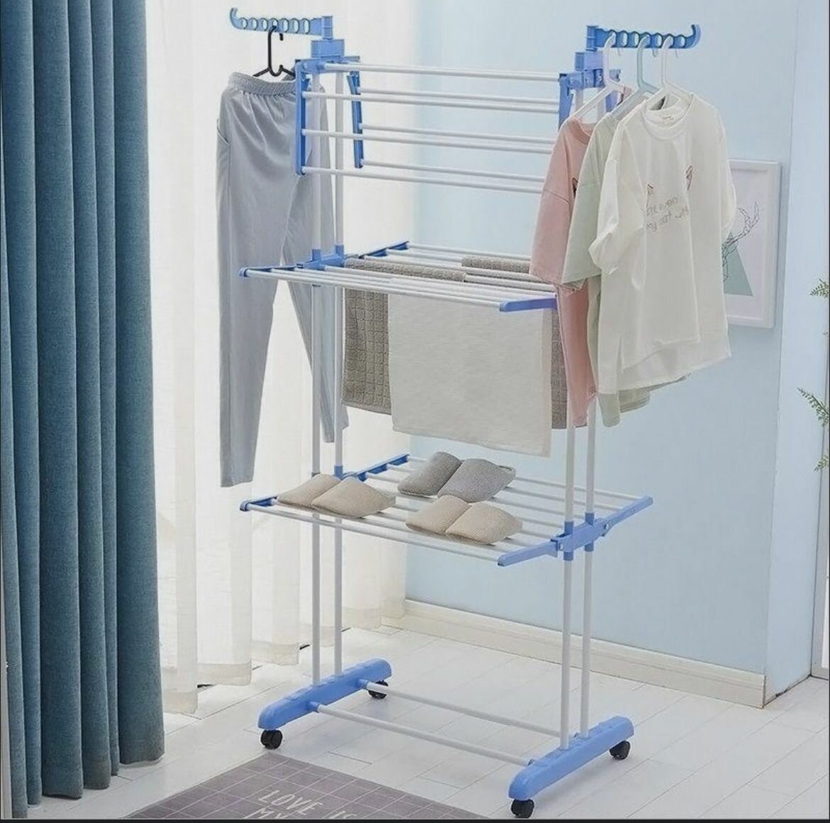 Сушилка для белья вертикальная Clothes hanger