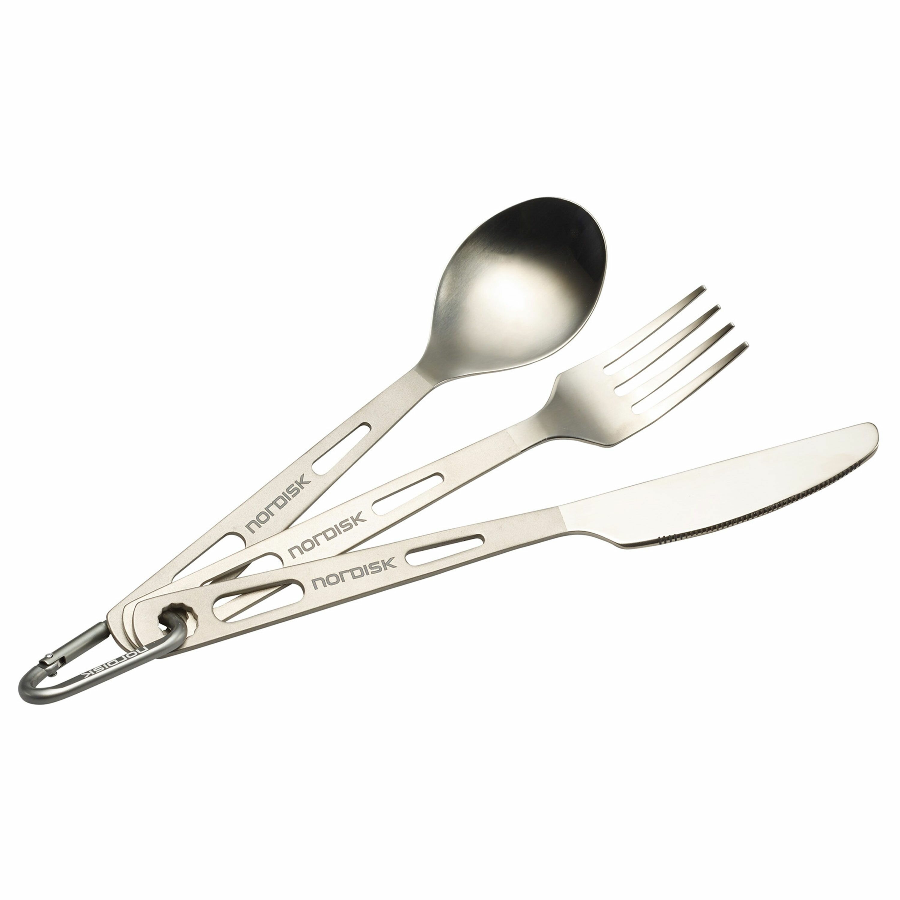 Походная посуда Nordisk 3-Piece Cutlery Set Titan