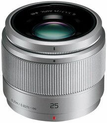 Panasonic 25mm f/1.7 Lumix G ASPH Silver //