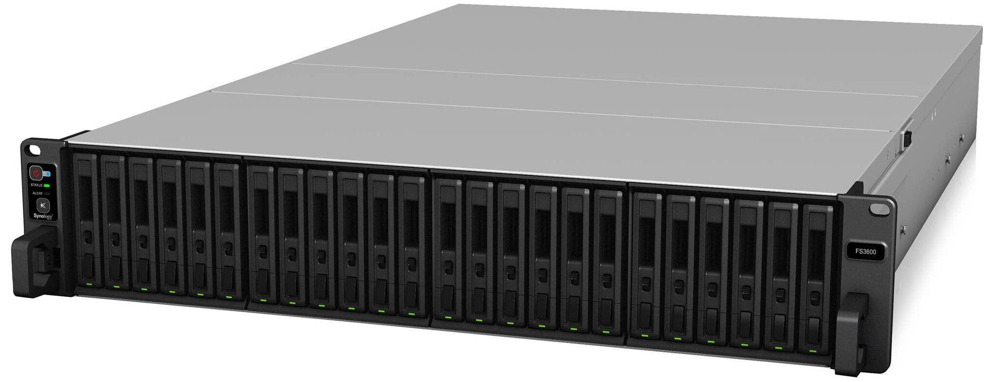 Система хранения данных Synology Сетевая СХД (NAS) Synology FS3600 FlashStation 2U 24хSFF FC iSCSI SAS FC PSU 2