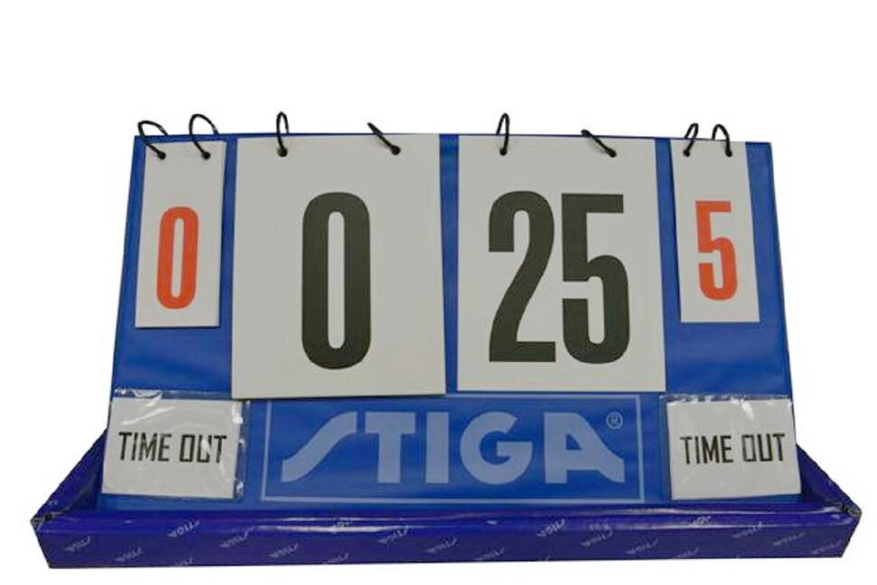 Табло для счета турнирное в коробке STIGA (синий)