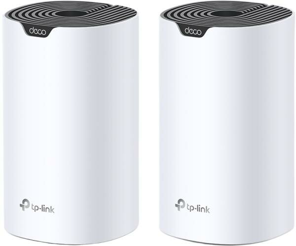 Бесшовный Mesh роутер TP-Link Deco S7(2-pack) AC1900 10/100/1000BASE-TX белый (упак:2шт)