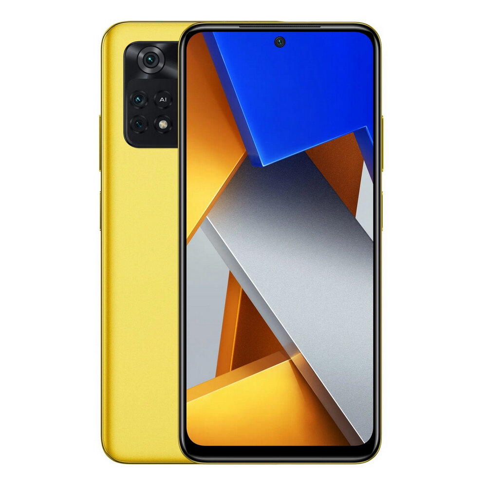 Смартфон Xiaomi POCO M4 Pro MZB0B1ORU, 8/256 GB, Yellow