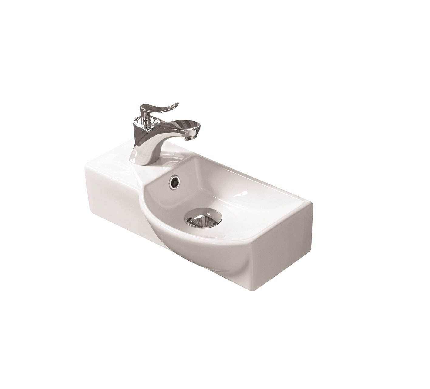 фото Раковина подвесная (40х22) SantiLine SL-2011R