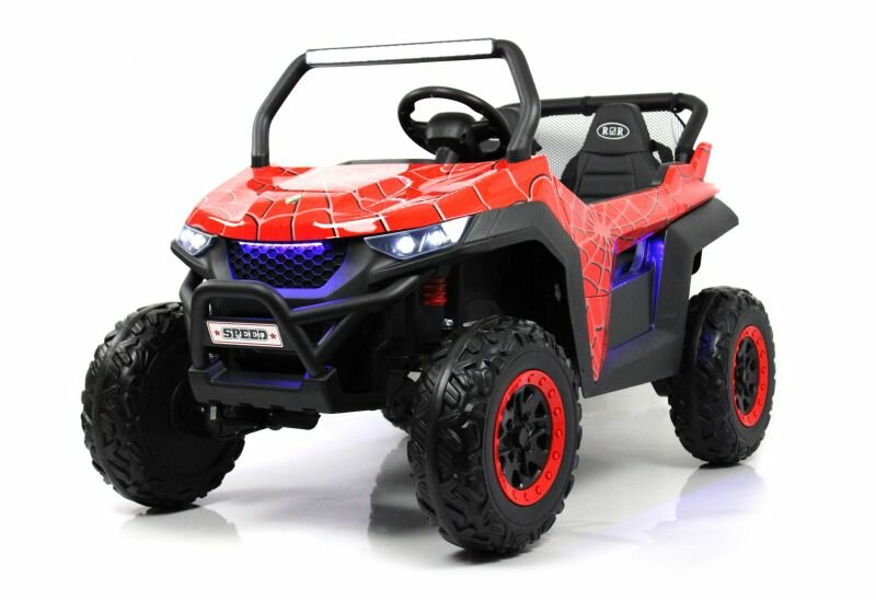 Другие электромобили Rivertoys Детский электромобиль T777TT 4WD красный Spider