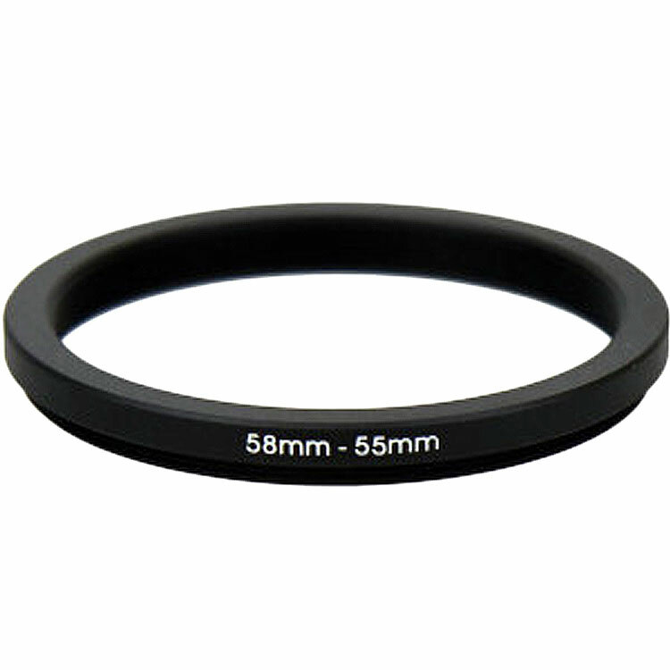 Понижающее кольцо 58-55mm для светофильтров