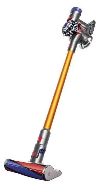 Ручной пылесос (handstick) DYSON V8 Absolute+ (SV10), 425Вт, серый/золотистый - фото №2