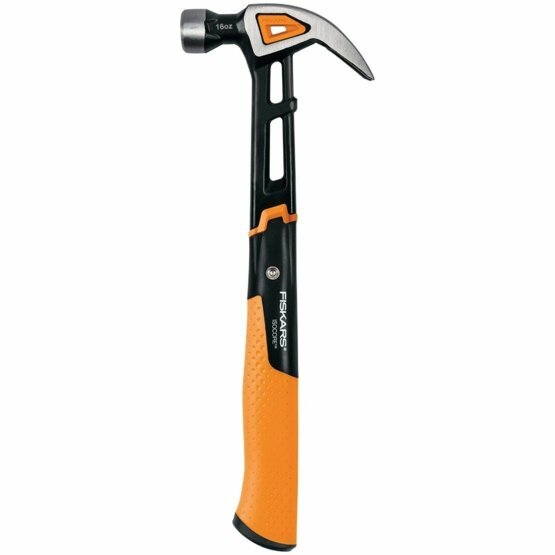 Молоток с загнутым гвоздодёром Fiskars M 16oz/13.5"