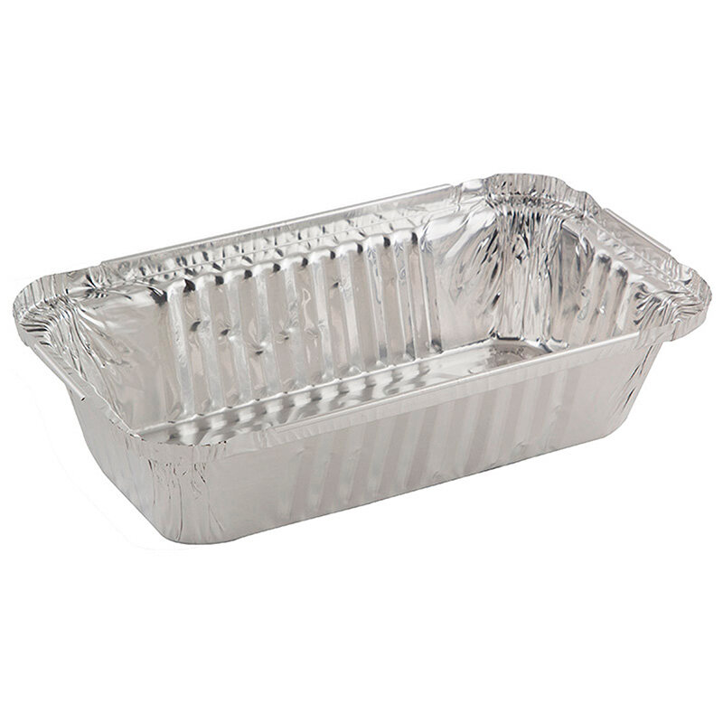 фото Форма для выпечки одноразовая из алюм фольги Lamina, прямоуг, 20,2*11,3*5 см_тм Mallony