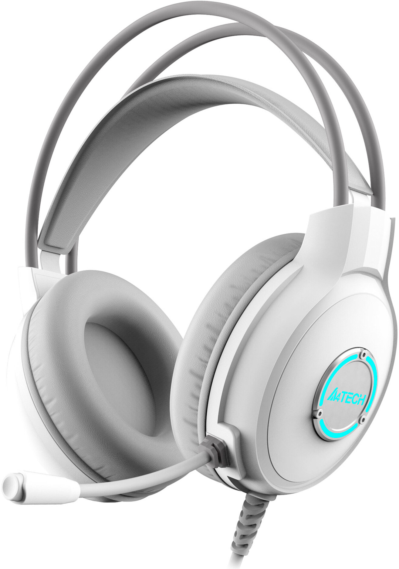 Гарнитура A4Tech Fstyler FH300U, белый (fh300u white) - фото №1