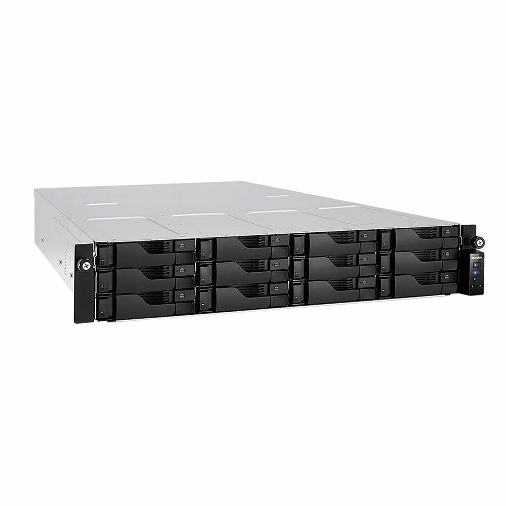 Система хранения данных ASUSTOR 12Bay /Intel Atom C3538 2.1GHz/8GB DDR4/noHDDLFF(HDDSSD)/2x1GbE(LAN)/4xUSB3.2; 90IX01M0-BW3S00