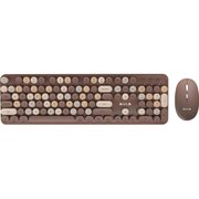 Клавиатура и мышь Aula AC306 беспроводные Coffee-Colorful (80003621)