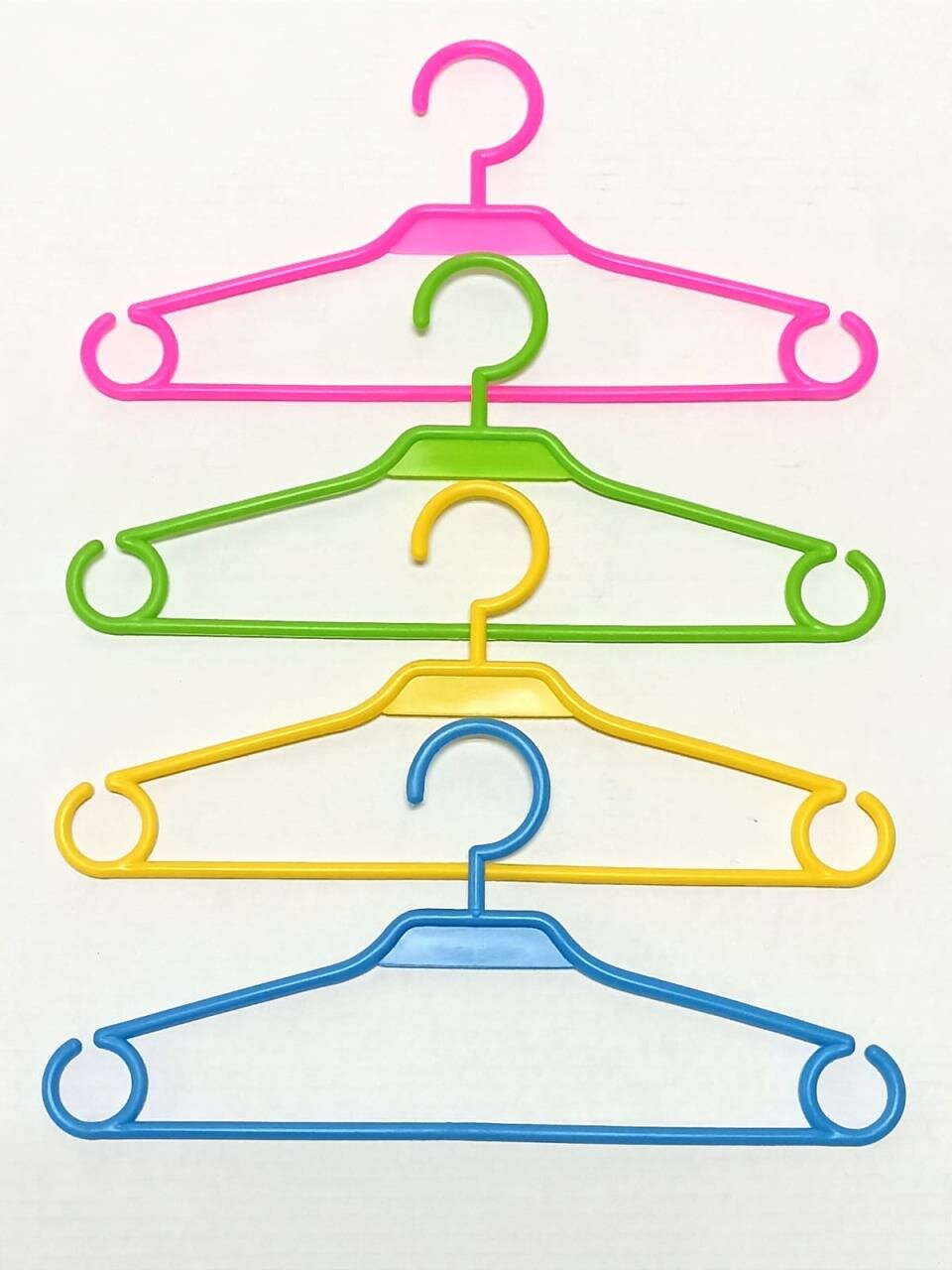фото Вешалки для детской одежды 30см 4 шт. в наборе, в п 30x15x3 см
