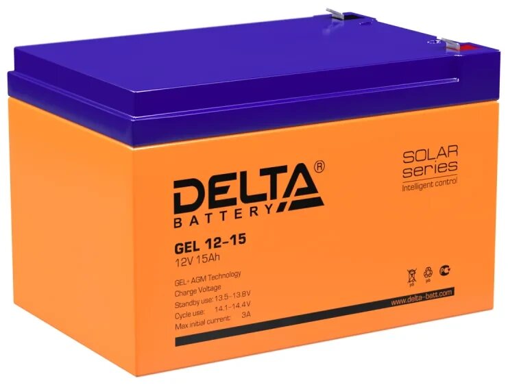 Батарея для ИБП DELTA GEL 12-15