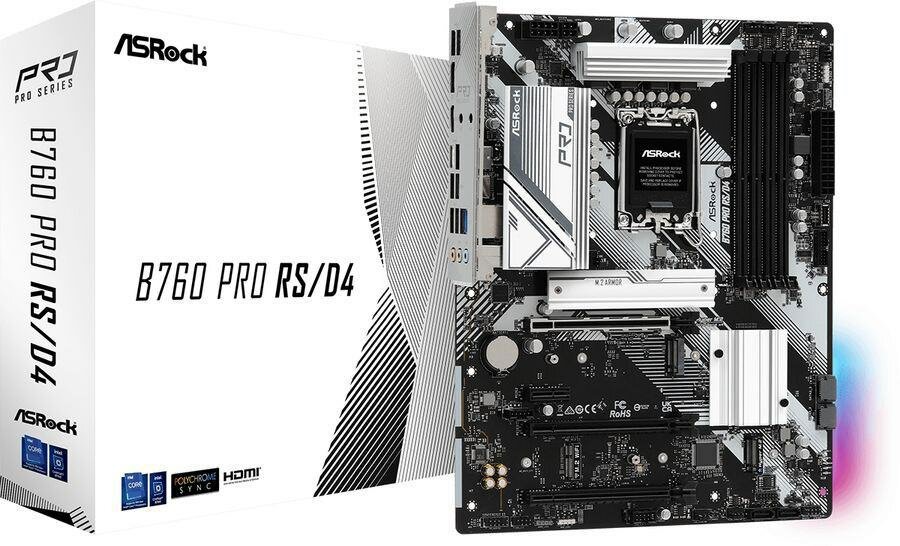 Материнская плата Asrock B760 PRO RS/D4 WIFI