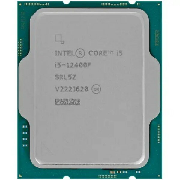 Процессор Intel Core i5-12400F Soc-1700 (CM8071504650609S RL5Z \ CM8071504555318S RL4W) (2.5GHz) OEM